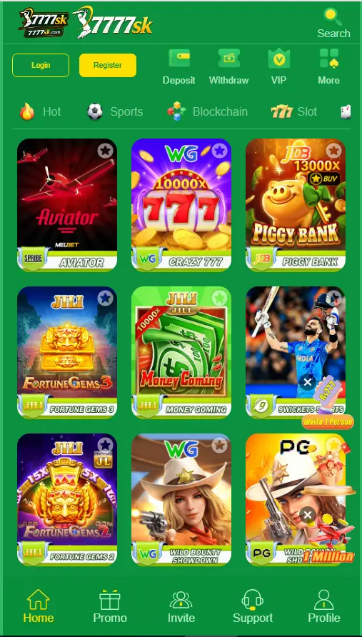 7777Sk Game Apk